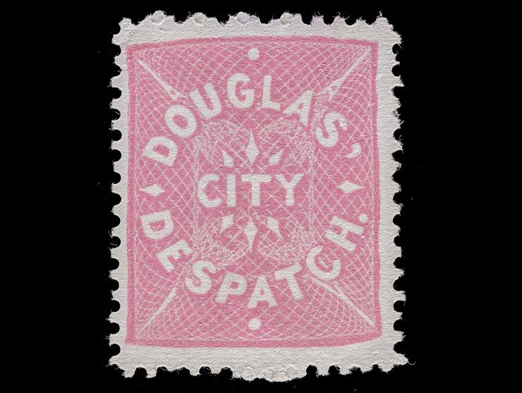 Douglas’ City Despatch, 59L1, 1c Pink, Unused