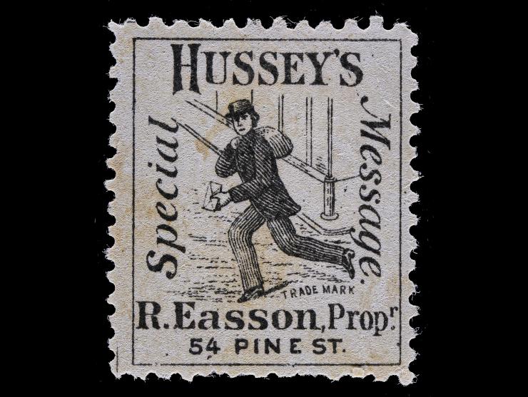 Hussey's Post, 87L63, Black