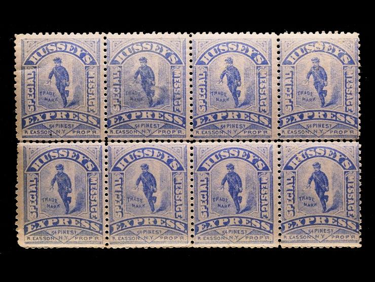 Hussey's Post, 87L74, Ultramarine