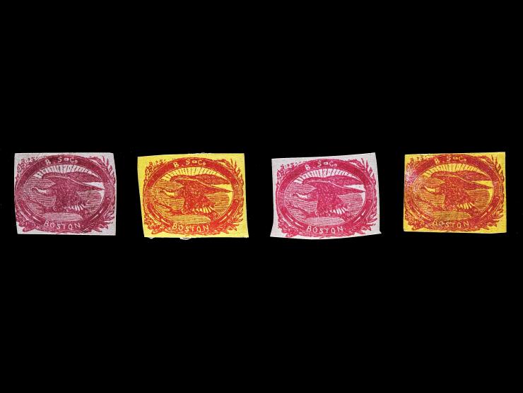BS & Co Boston, S.A. Taylor, Group Reference Lot of 4 Examples