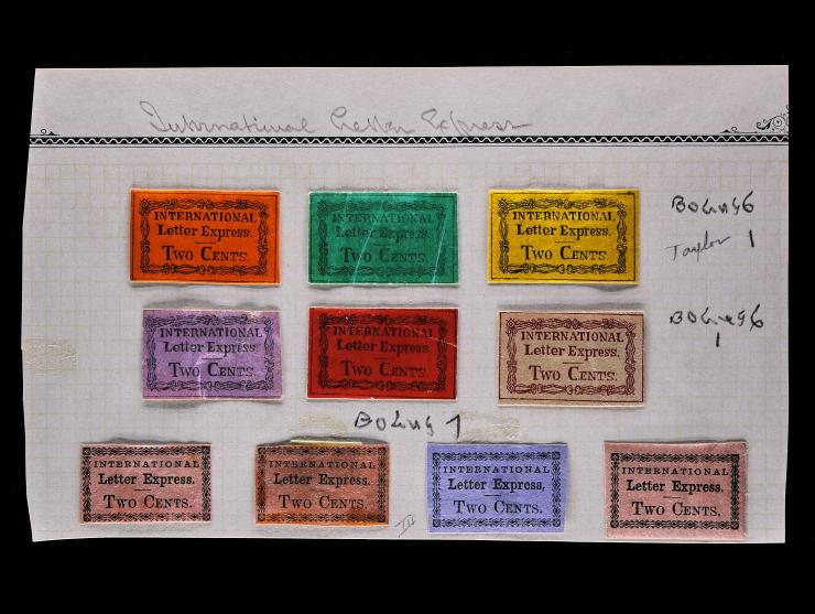 International Letter Express, Group Reference Lot of 10
