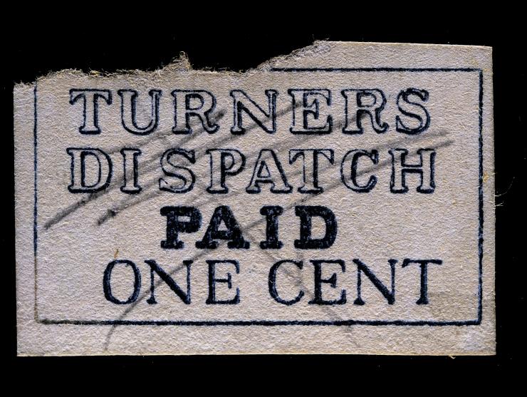 Turner's Dispatch, 1c, Used
