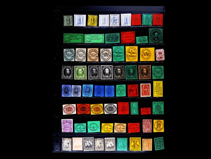 Locals And Forgeries Collection of 453 Stamps