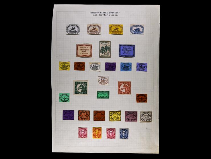 Locals And Forgeries Collection of 220 Stamps