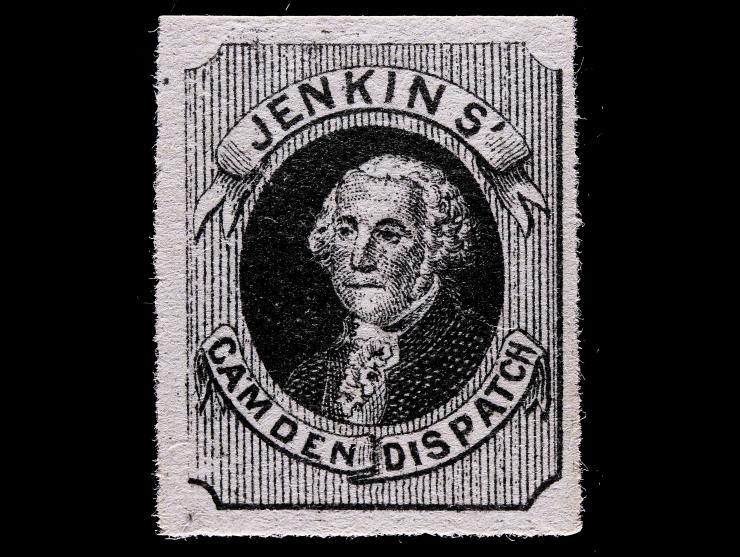 Jenkins' Camden Dispatch, 89L1, Black, Unused