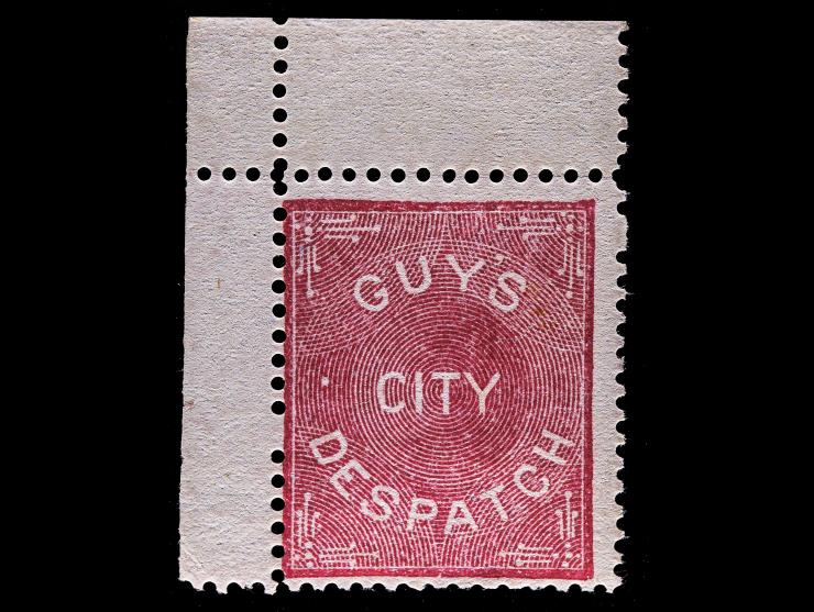 Guy’s City Despatch, 74L1, 1c Pink, Unused
