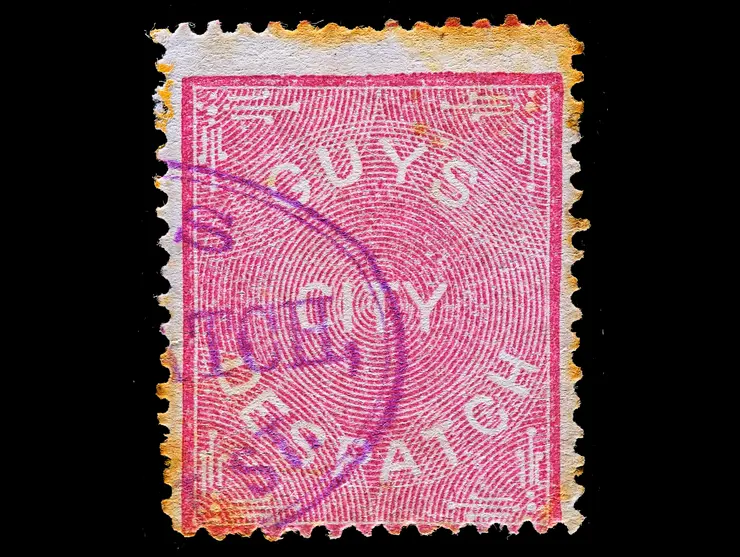 Guy's City Despatch, 74L1, 1c Pink, Used
