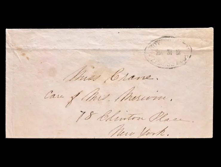 Boyd's City Express, Oval Handstamp on Local Cover to New York