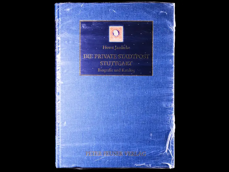 Die Private Stadtpost Stuttgart, Biografie und Katalog, Horst Jaedicke, 2000
