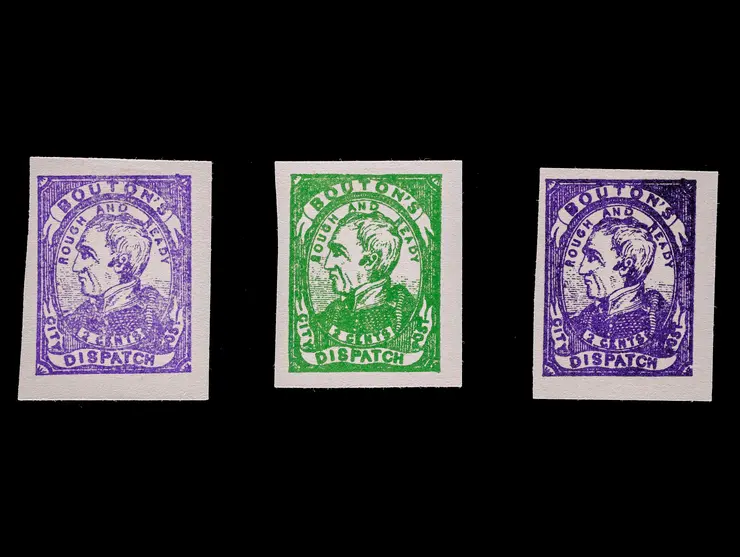 Bouton's City Dispatch Post, 3 Large Modern Reprints